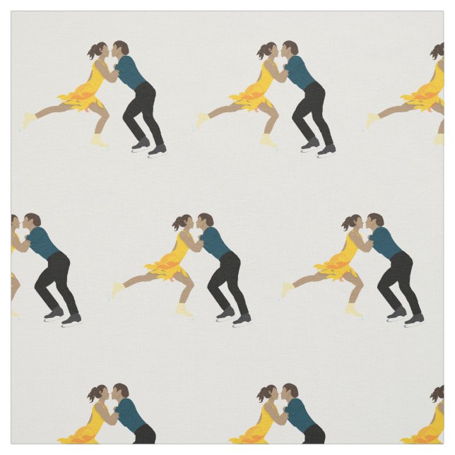 Figur Skating Tyg (Provkarta)