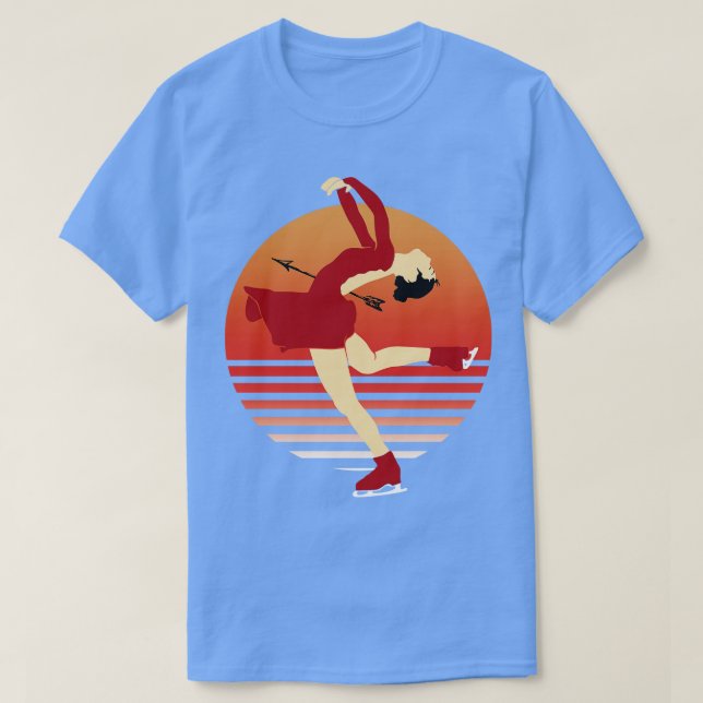 Figur Skatter av isdansande konst T Shirt (Design framsida)