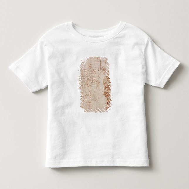 Figur-studier för en kvinna tee shirt (Framsida)