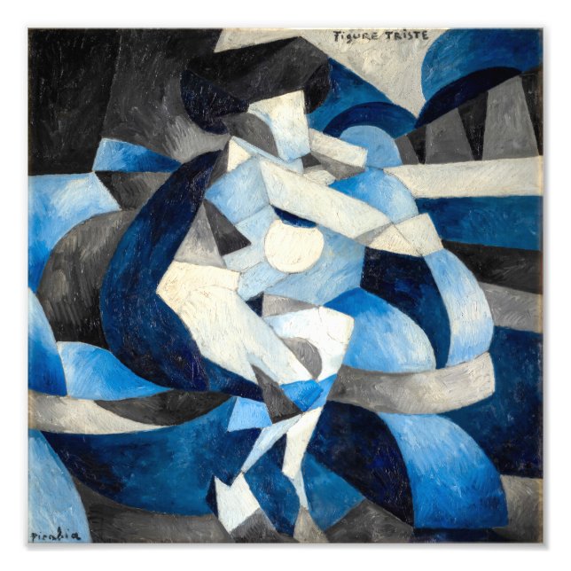 Figur Triste | Francis Picabia | Fototryck (Framsidan)
