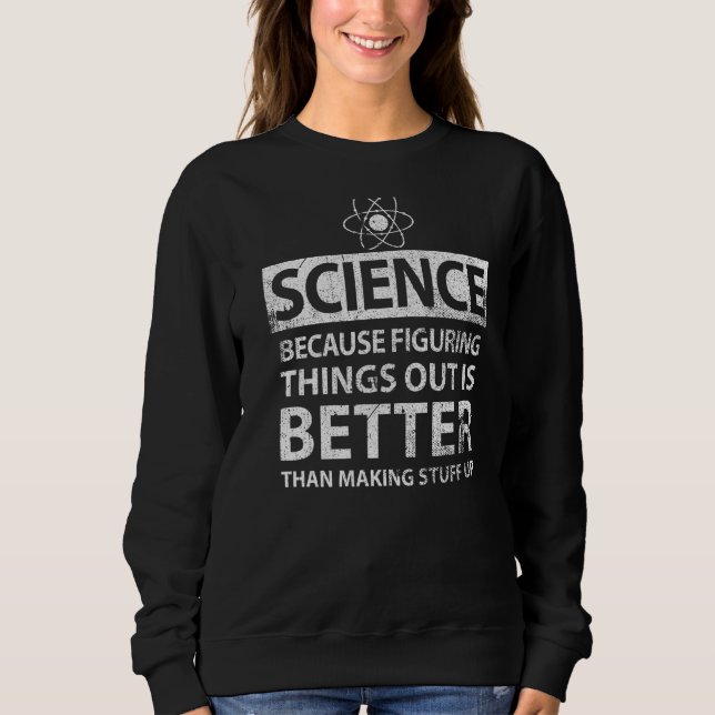 Figur ut Sak Science T Shirt (Framsida)