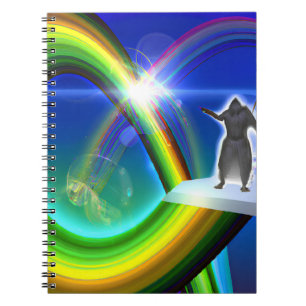 Figur vid Inter-Dimensional Stargate Anteckningsbok