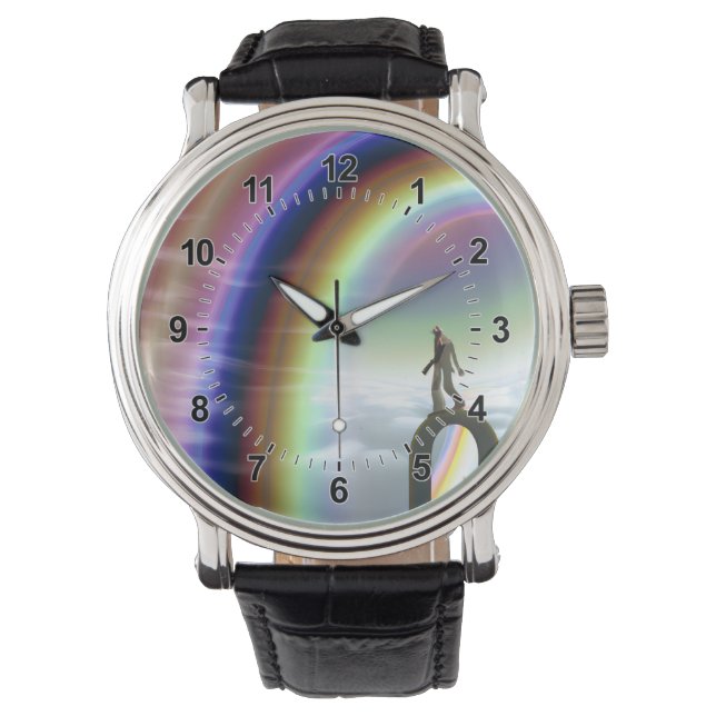 Figur vid Inter-Dimensional Stargate Armbandsur (Framsida)