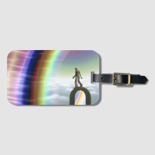 Figur vid Inter-Dimensional Stargate Bagagebricka