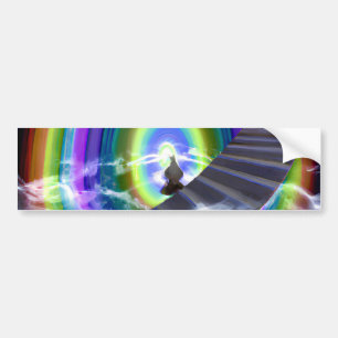 Figur vid Inter-Dimensional Stargate Bildekal