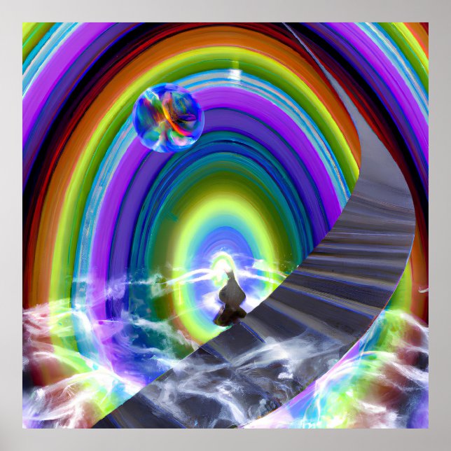 Figur vid Inter-Dimensional Stargate Poster (Framsidan)