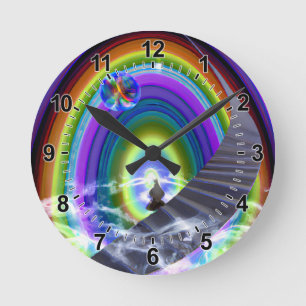 Figur vid Inter-Dimensional Stargate Rund Klocka