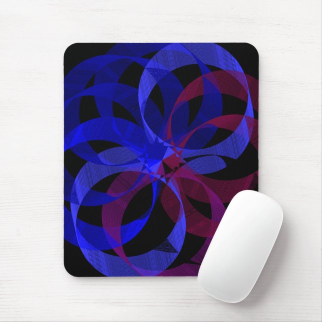 Figure 8 Geometric Mouse Pad Musmatta (Med mus)