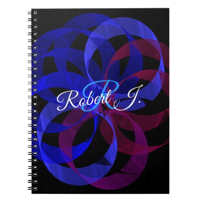 Figure 8 Geometric Notebook Anteckningsbok (Framsidan)