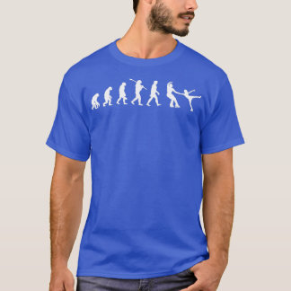 Figure Skaters Human Evolution Darwin T Shirt