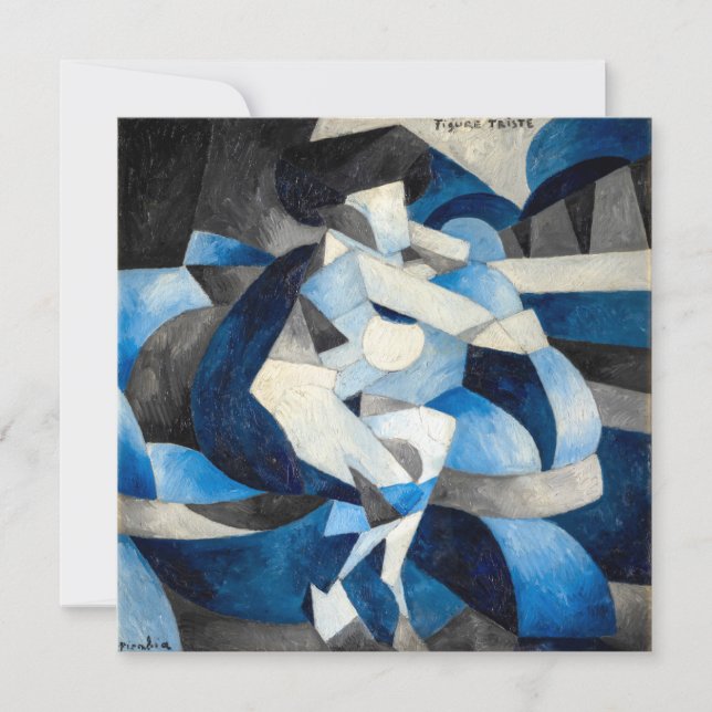 Figure Triste | Francis Picabia | (Framsida)