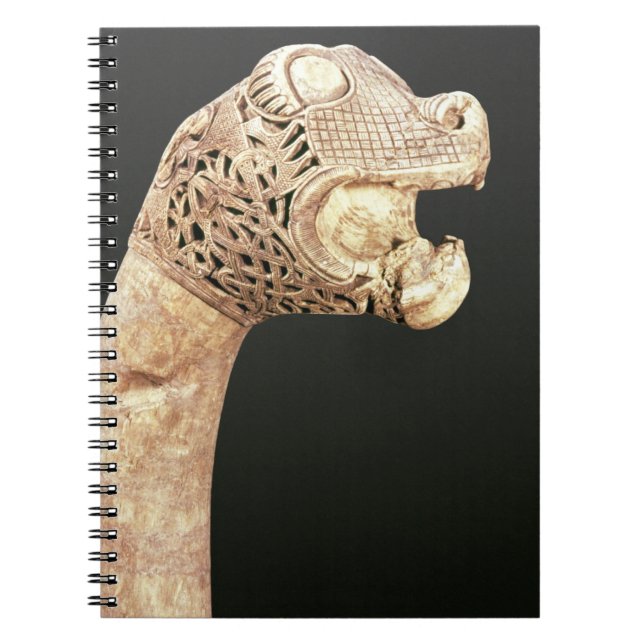Figureheaden av en Viking Longship, grundar på Anteckningsbok (Framsidan)