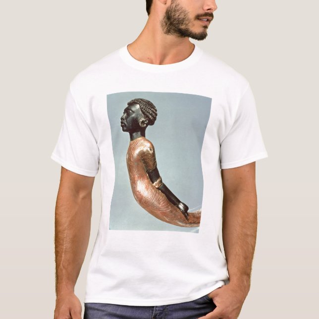 Figuren av en afrikansk man från avslutar av t shirt (Framsida)