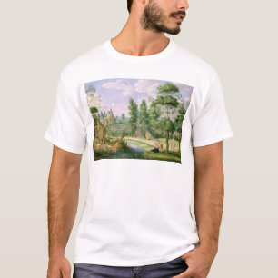 Figurer i jordningen av ett landhus t shirt