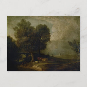 Figurer med nötkreatur av Thomas Gainsborough Vykort