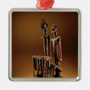Figurer med xylofon julgransprydnad metall