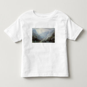Figurer som vilar på banan till och med en stenig t-shirt