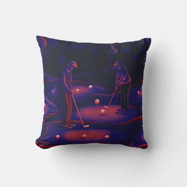 Figures Reaching for Celestial Bodies Kudde (Framsida)