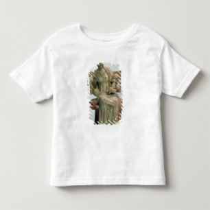 Figurine av aphroditen som leker med Eros Tee Shirt