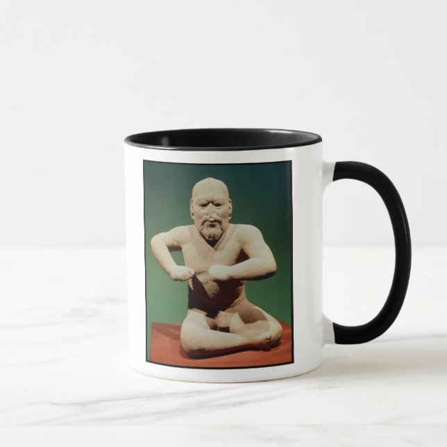 Figurine av en brottare mugg (Höger)