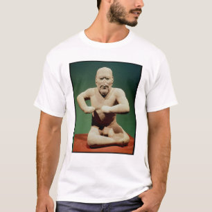 Figurine av en brottare t-shirt