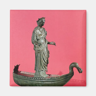 Figurine av gudinnan Sequana Magnet