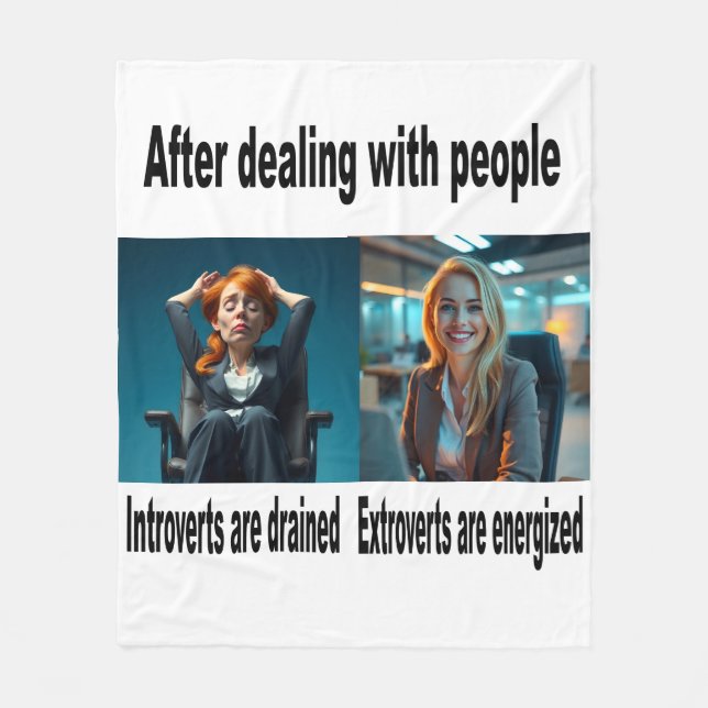 Figursätt dig själv i den här presentations-/övert fleecefilt (Framsidan)