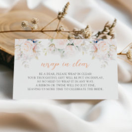 Figursätt i Möhippan Rensa pastellblooms Tilläggskort
