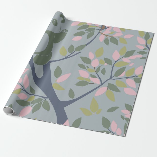 Figursätta Papper för barn Presentpapper (Utrullad)