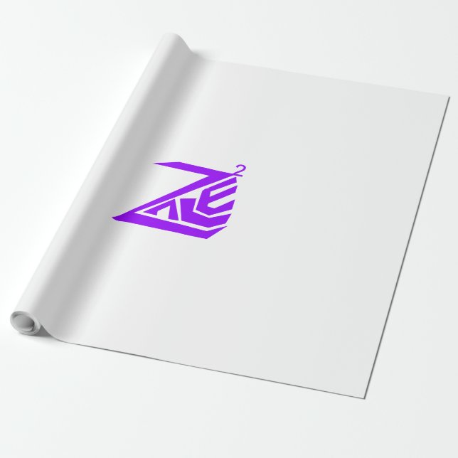 Figursätta papper konst presentpapper (Utrullad)