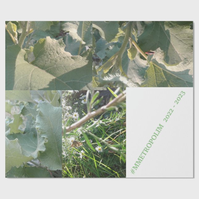 Figursätta Papper/MMETROPOMdesign Presentpapper (Platt)