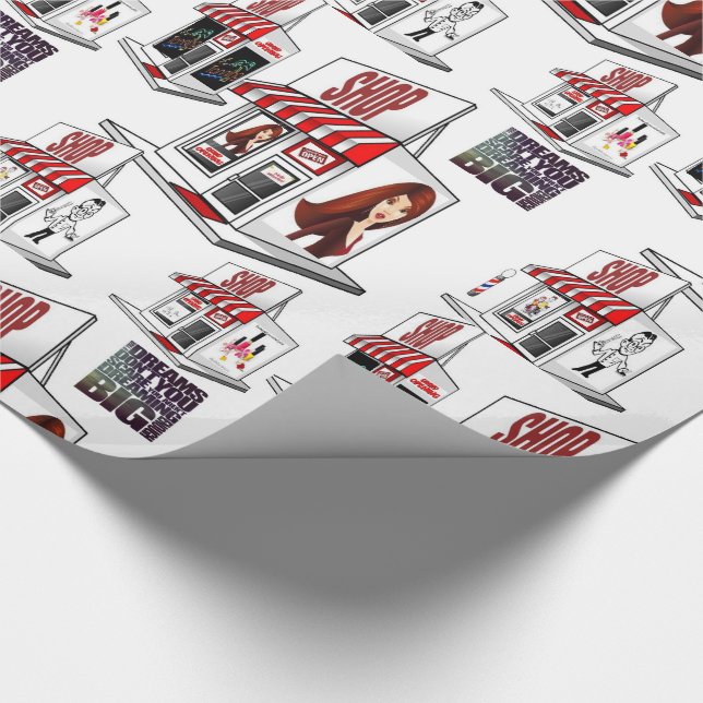 Figursätta papper Stylist Presentpapper (Hörn)