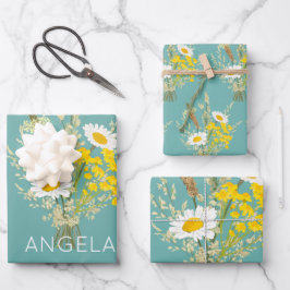 Figursätta Pappert plattformat Lakan av 3