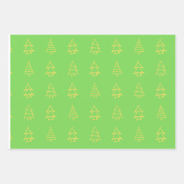 Figursätta Pappert plattformat Lakan av 3