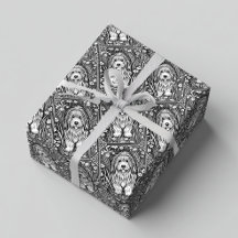 Figursätta Pappert plattformat Lakan av 3