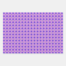 Figursätta Pappert plattformat Lakan av 3