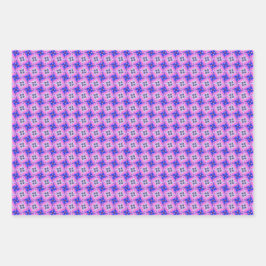 Figursätta Pappert plattformat Lakan av 3