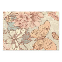 Figursätta Pappert plattformat Lakan av 3