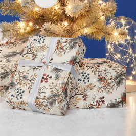 Figursättning av torkad Blommigt och Guld Färgad L Presentpapper