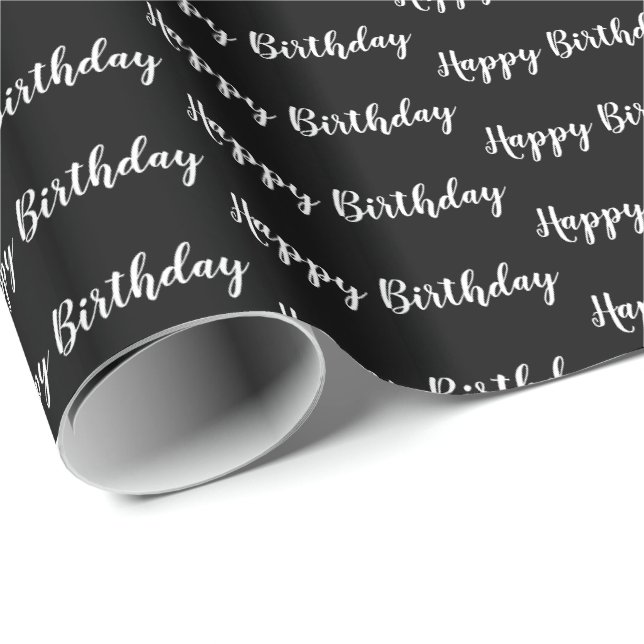 Figursättning för Designer Birthday Gift Presentpapper (Rullad Hörn)