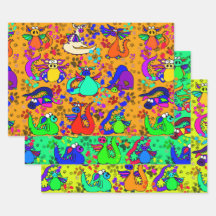 Figursättning för färgad Dragon Tecknad Gift-figur