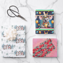 Figursättning papper i en uppsättning med tre laka