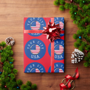 Figursättning Papper - USA-Personlig - Lägg till o Presentpapper
