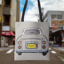 Figursättning Topaz Mist Figaro Car Tote Bag