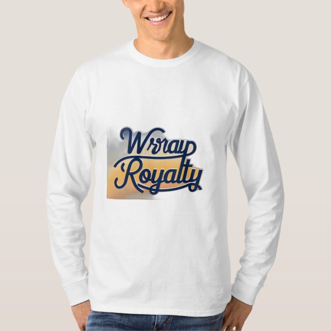 figursättningsroyalty t shirt (Framsida)