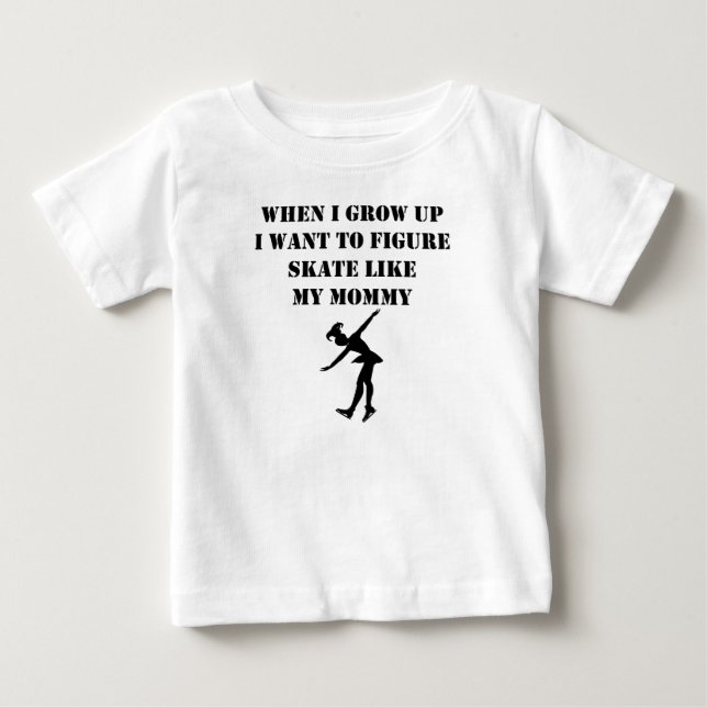 Figurskridskonågot liknande min mammor t shirt (Framsida)