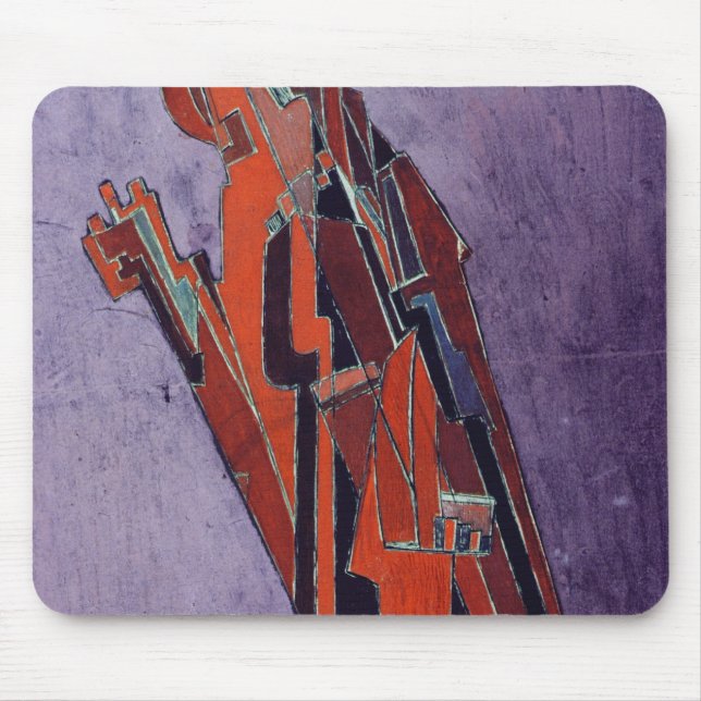 Figurstudie - design för skulptur musmatta (Framsidan)