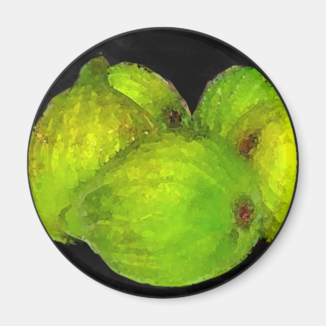 Figurvattenfärg - Nätform Magnet (Framsidan)