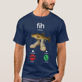 Fih-anrop Påminn mig meddelande avböjd acceptera M T Shirt