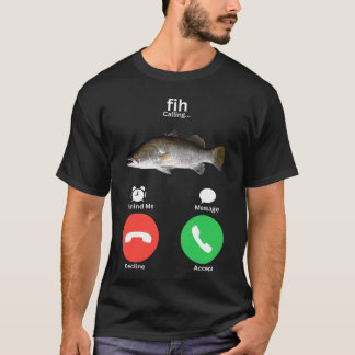 Fih-anrop Påminn mig meddelande avböjd acceptera M T Shirt